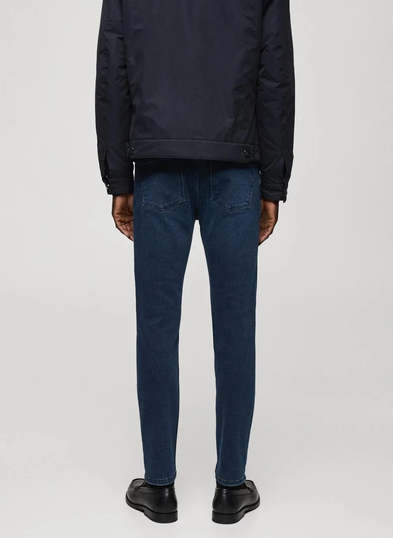 مانجو مان جينز سكيني فيت رينس